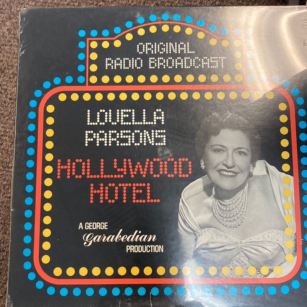 Original Radio Broadcast Vinyl Record Louella Parsons NEW SEALED 1974
